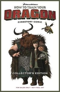 Front cover_Dreamworks How To Train Your Dragon Cinestory Comic - Collector's Edition Hardcover