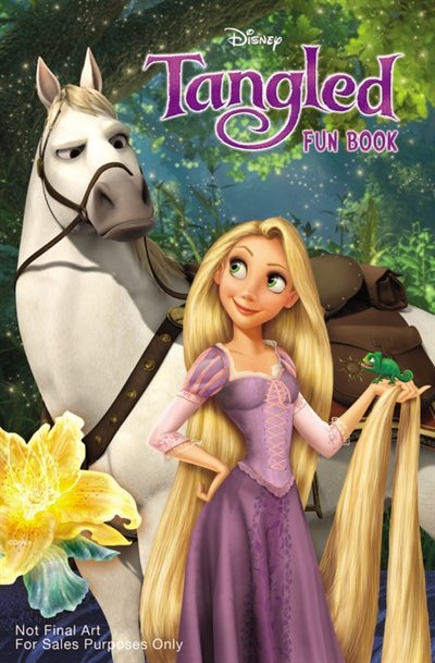 Front cover_Disney Tangled Fun Book