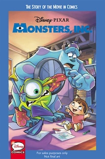 Disney/pixar Monsters Inc.: The Story Of The Movie In Comics