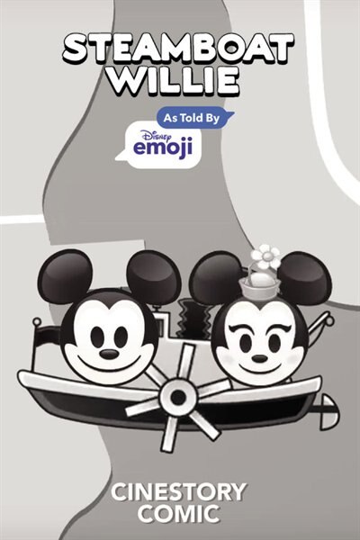 Front cover_Mickey Mouse In Steamboat Willie: As Told By Emoji