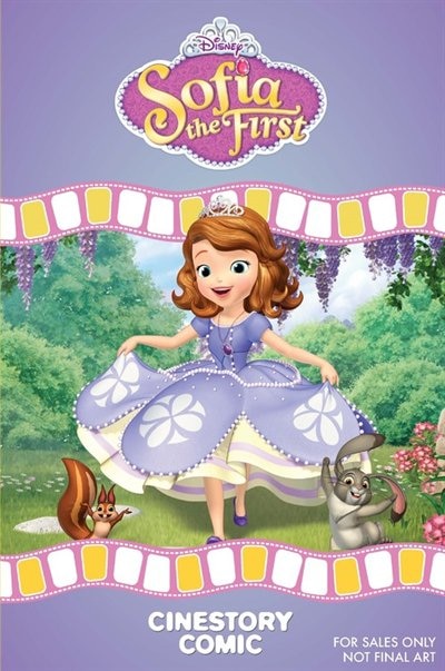 Front cover_Disney Sofia The First: Beauty Is The Beast Cinestory Comic