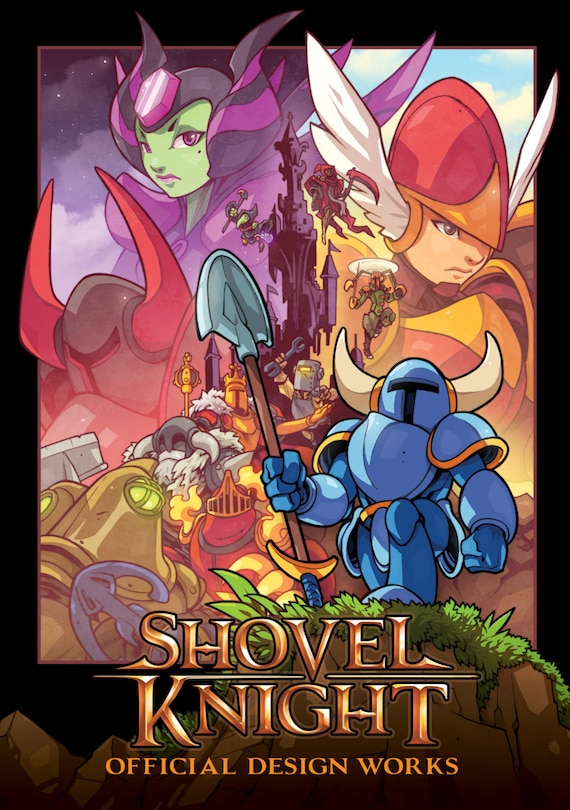 Front cover_Shovel Knight: Official Design Works