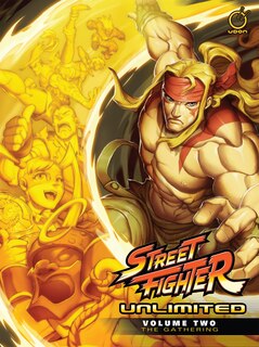Front cover_Street Fighter Unlimited Hardcover Volume 2: The Gathering