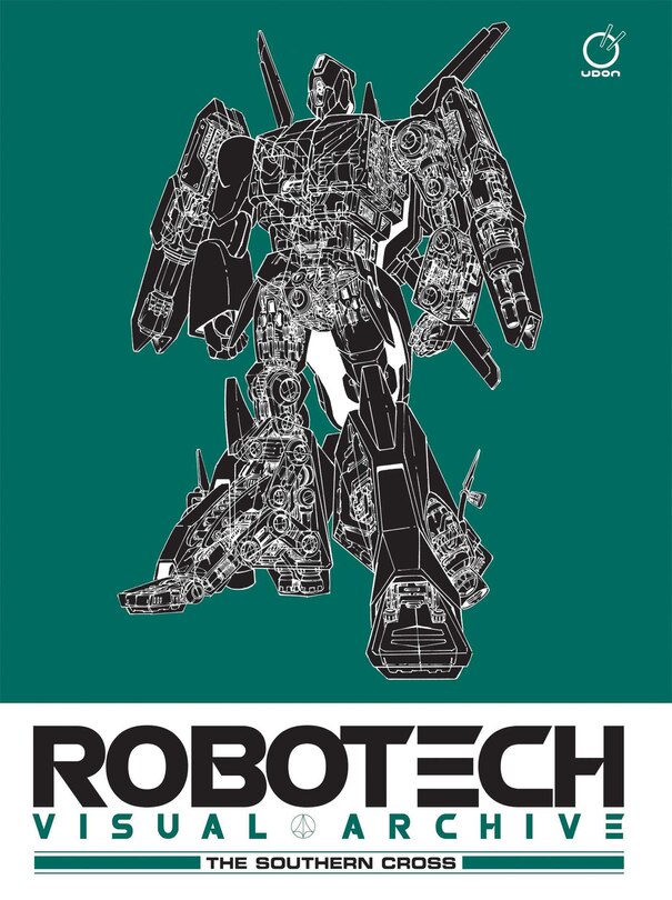 Front cover_Robotech Visual Archive: The Southern Cross