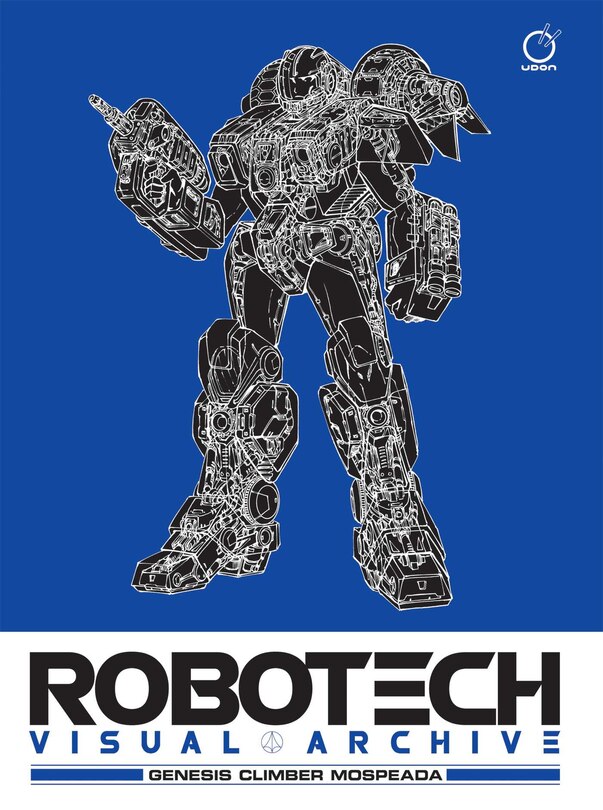 Front cover_Robotech Visual Archive: Genesis Climber Mospeada