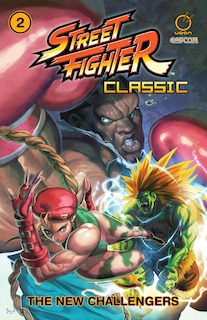 Front cover_Street Fighter Classic Paperback Volume 2: The New Challengers