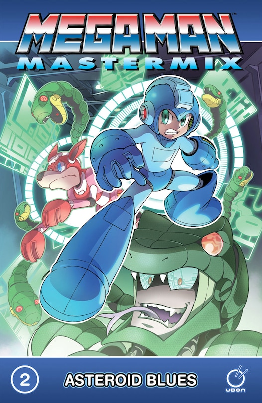 Front cover_Mega Man Mastermix Volume 2: Asteroid Blues