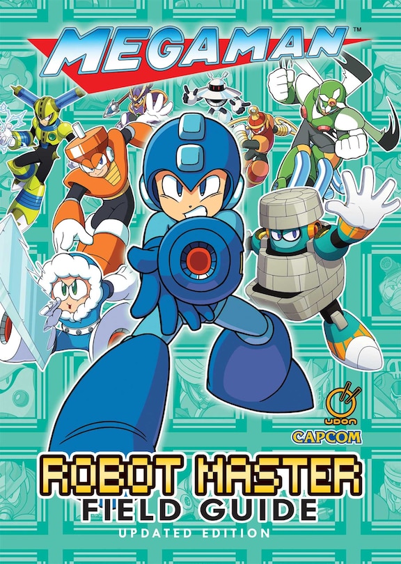 Front cover_Mega Man: Robot Master Field Guide - Updated Edition (Hardcover)