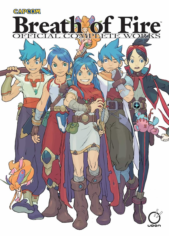 Front cover_Breath of Fire: Official Complete Works (Hardcover)