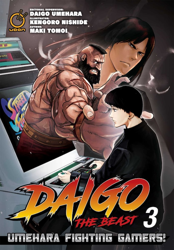 Front cover_Daigo The Beast: Umehara Fighting Gamers! Volume 3