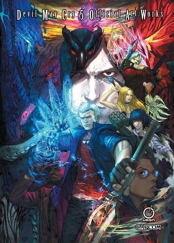 Front cover_Devil May Cry 5: Official Artworks (Hardcover)