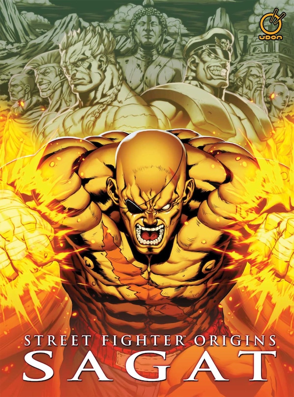 Couverture_Street Fighter Origins: Sagat (Hardcover)