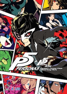 Couverture_Persona 5 + Persona 5 Royal: Official Design Works