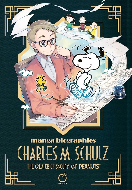 Couverture_Manga Biographies: Charles M. Schulz - The Creator of Snoopy and Peanuts