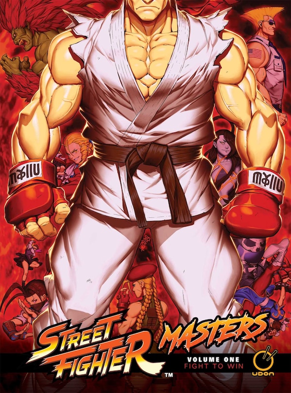 Couverture_Street Fighter Masters Hardcover Volume 1: Fight to Win