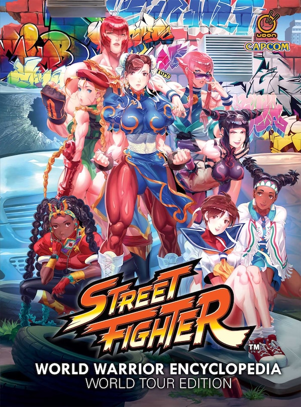 Front cover_Street Fighter World Warrior Encyclopedia: World Tour Edition (Hardcover)
