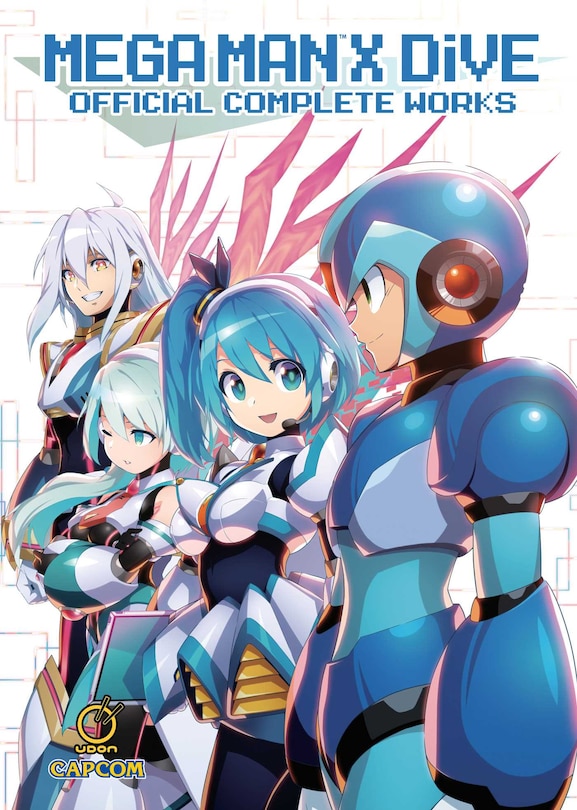 Front cover_Mega Man X DiVE: Official Complete Works (Hardcover)