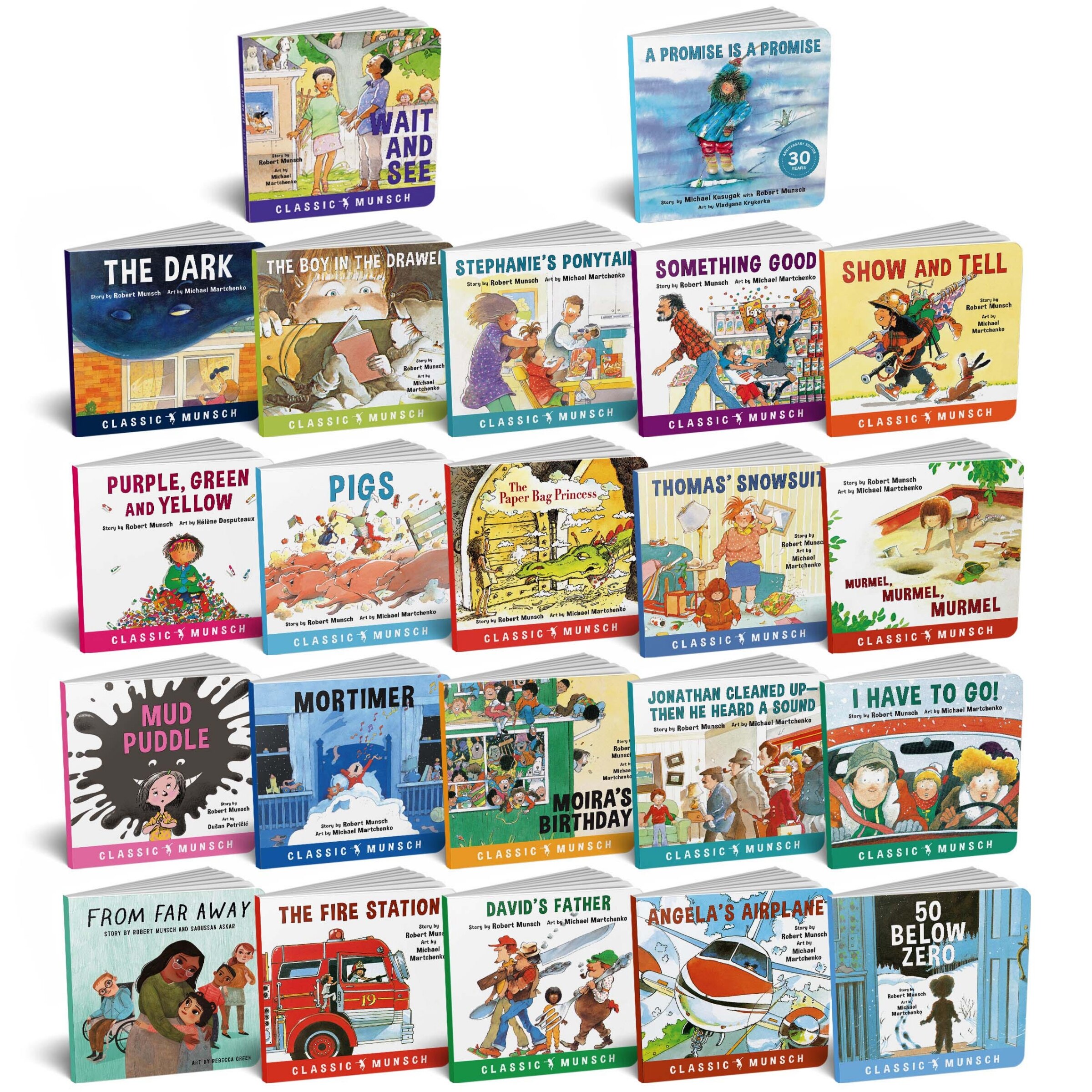 新品。海外購入]23冊セットRobert Munschシリーズ Robert Munsch 12 Book Bundle 2023 | AIR MILES