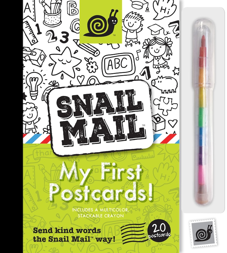 Couverture_Snail Mail: My First Postcards!