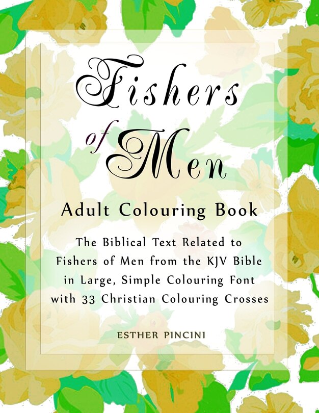Front cover_Fishers of Men Adult Colouring Book