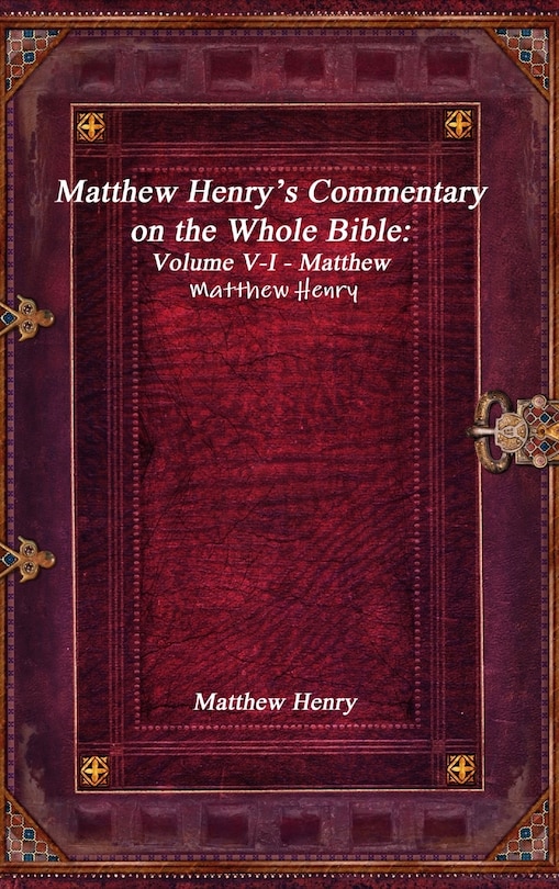 Front cover_Matthew Henry's Commentary on the Whole Bible
