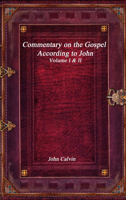 Front cover_Commentary on the Gospel According to John