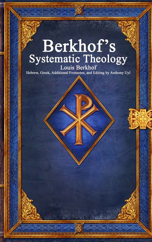 Front cover_Berkhof's Systematic Theology