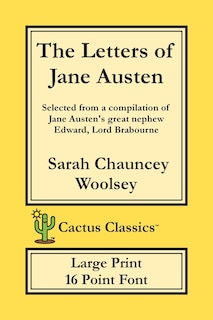 Front cover_The Letters of Jane Austen (Cactus Classics Large Print)