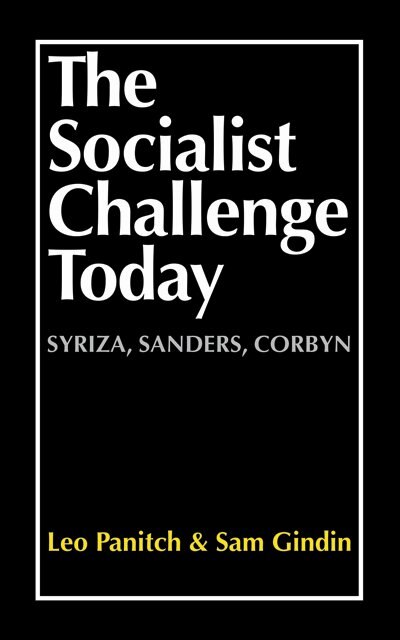 Front cover_The Socialist Challenge Today