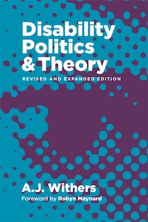 Front cover_Disability Politics and Theory, Revised and Expanded Edition