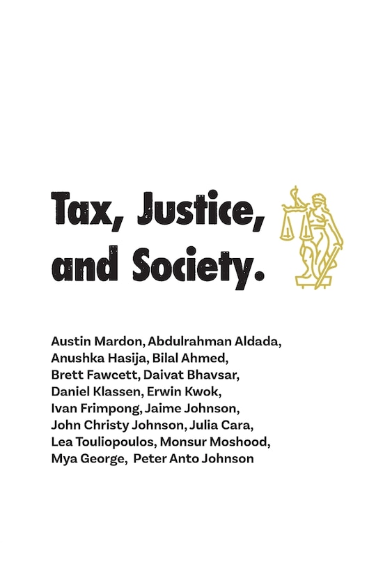 Front cover_Tax, Justice, and Society