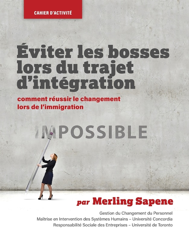 Front cover_&Eacute;viter les bosses lors du trajet d'int&eacute;gration