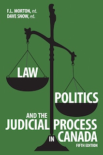 Couverture_Law, Politics, and the Judicial Process in Canada, 5th Edition
