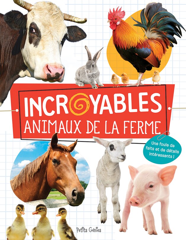 Front cover_Incroyables animaux de la ferme
