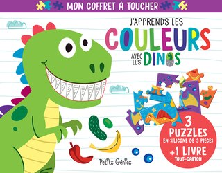 Front cover_J'apprends les couleurs avec les dinos