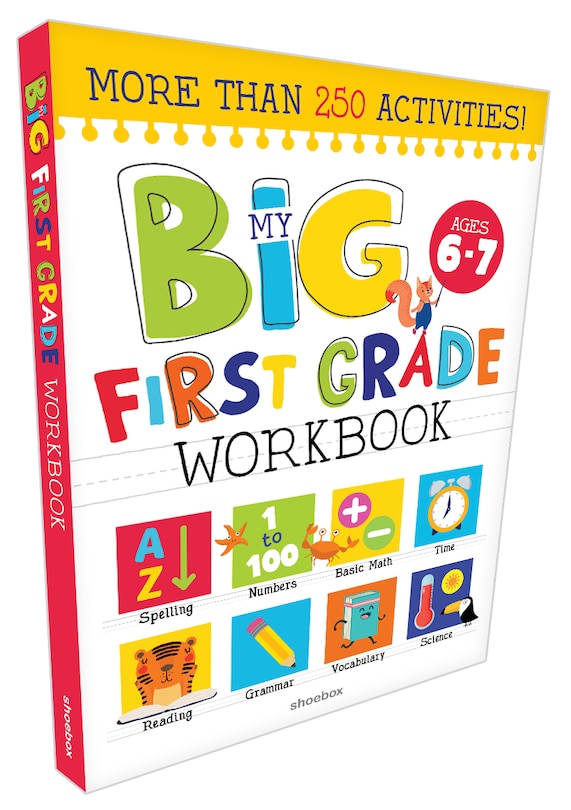 Front cover_My Big First Grade Workbook