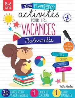 Couverture_Maternelle, mes premi&egrave;res activit&eacute;s pour les vacances