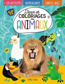 Front cover_Jeux et coloriages des animaux