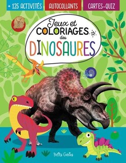 Couverture_Jeux et coloriages des dinosaures
