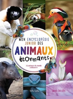Front cover_Mon encyclopédie junior des animaux étonnants