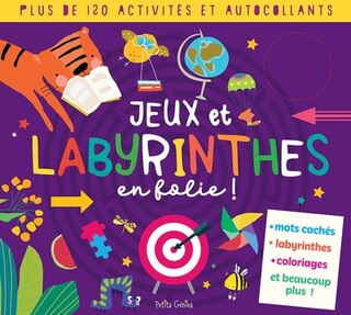 Couverture_Jeux et labyrinthes en folie !