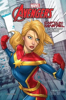 Front cover_Marvel Avengers Assemble: Captain Marvel Cinestory Comic