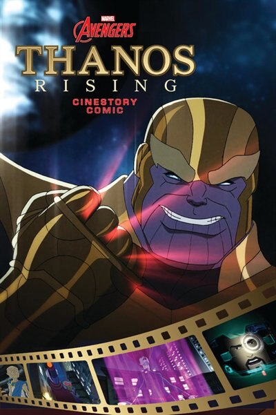 Front cover_Marvel Avengers: Thanos Rising Cinestory Comic
