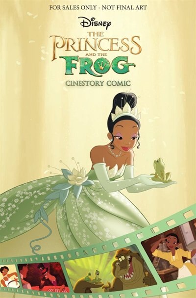 Disney The Princess And The Frog Cinestory Comic Book By