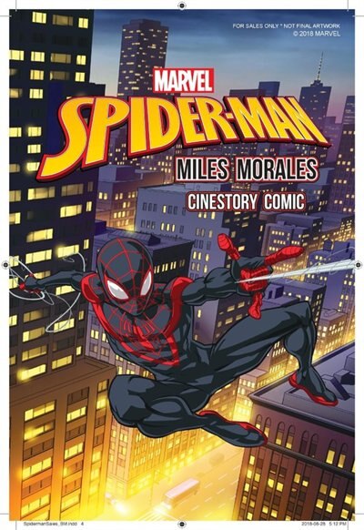 Front cover_Marvel's Spider-man: Miles Morales Cinestory Comic