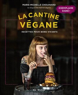 CANTINE VEGANE signé par l’auteure