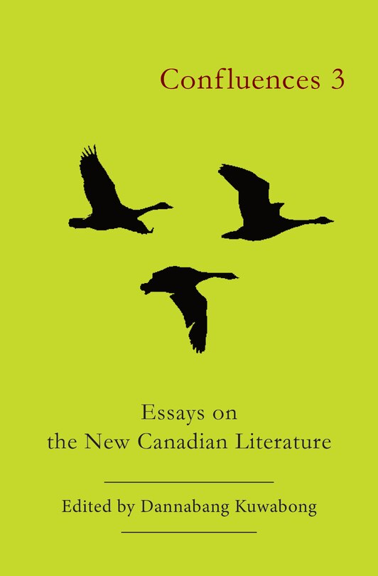 Confluences 3: Essays On The New Canadian Literature