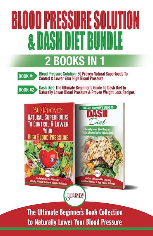 Front cover_Blood Pressure Solution & Dash Diet - 2 Books in 1 Bundle