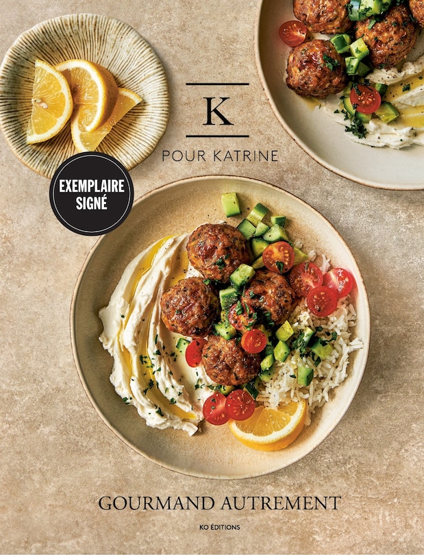 Couverture_K pour Katrine - Gourmand autrement Édition signée