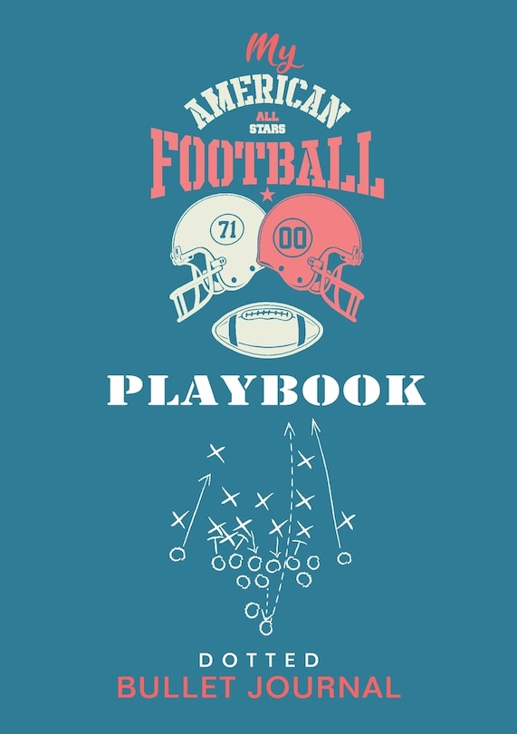Couverture_My American Football Playbook - Dotted Bullet Journal